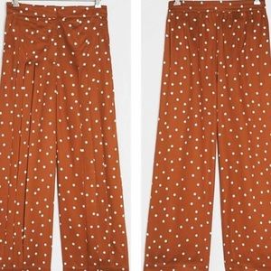 Anthropologie Maeve Isobel Pleated Wide-Leg Pant NWT